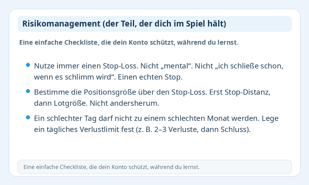 Infografik zur Checkliste fürs Risikomanagement