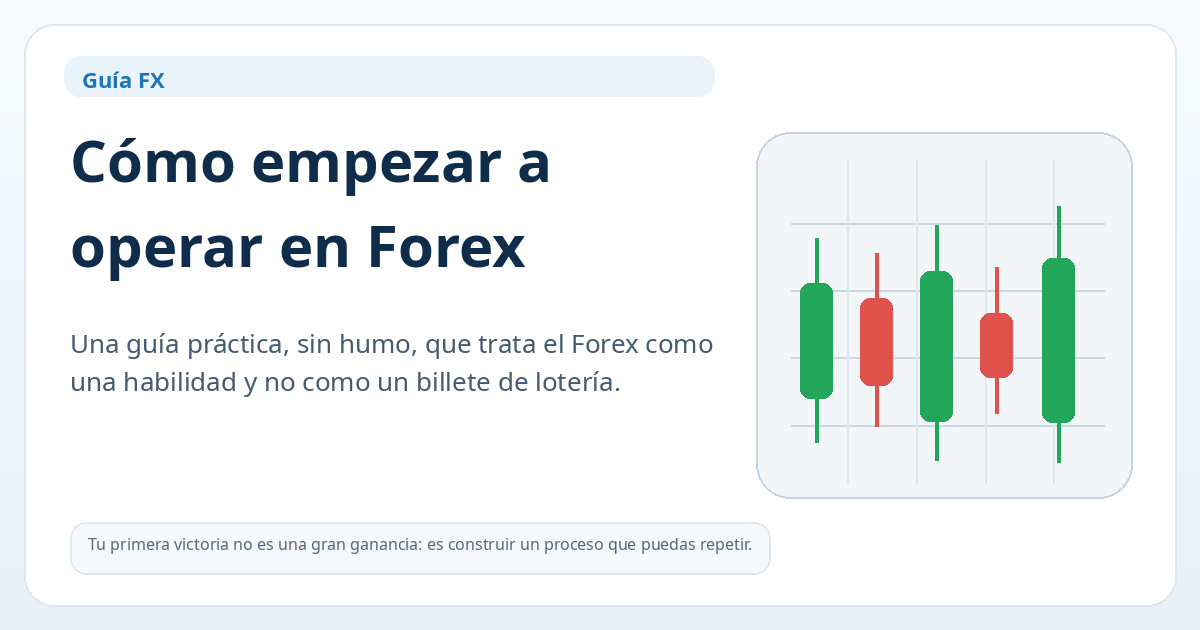 Cómo empezar a operar en Forex — imagen principal