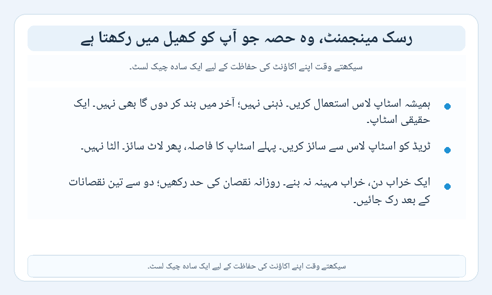 رسک مینجمنٹ چیک لسٹ انفोगرافک