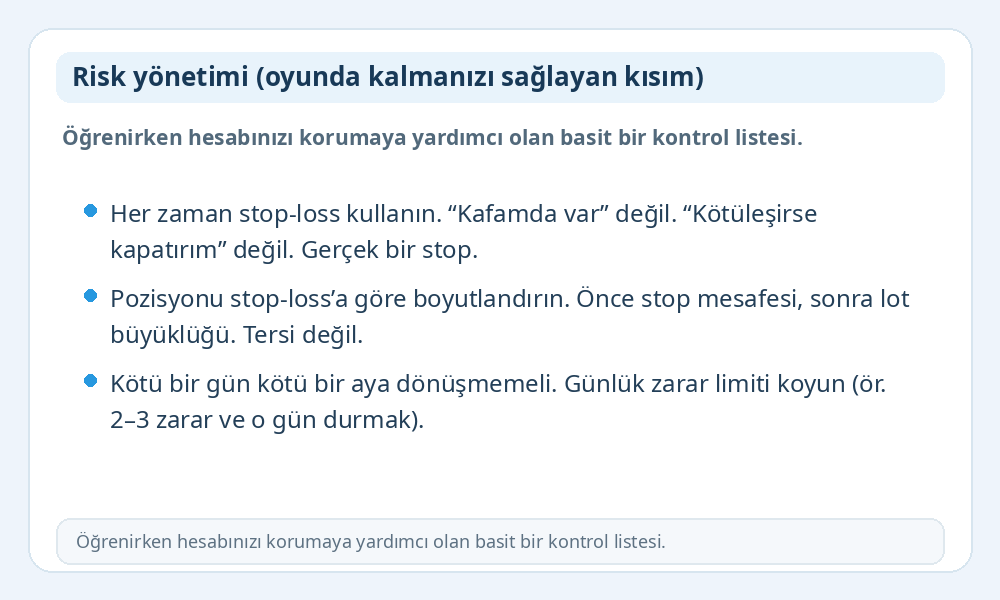 Risk yönetimi kontrol listesi infografiği